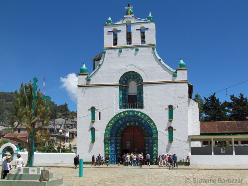 The church in San Juan Chamula, Chiapas